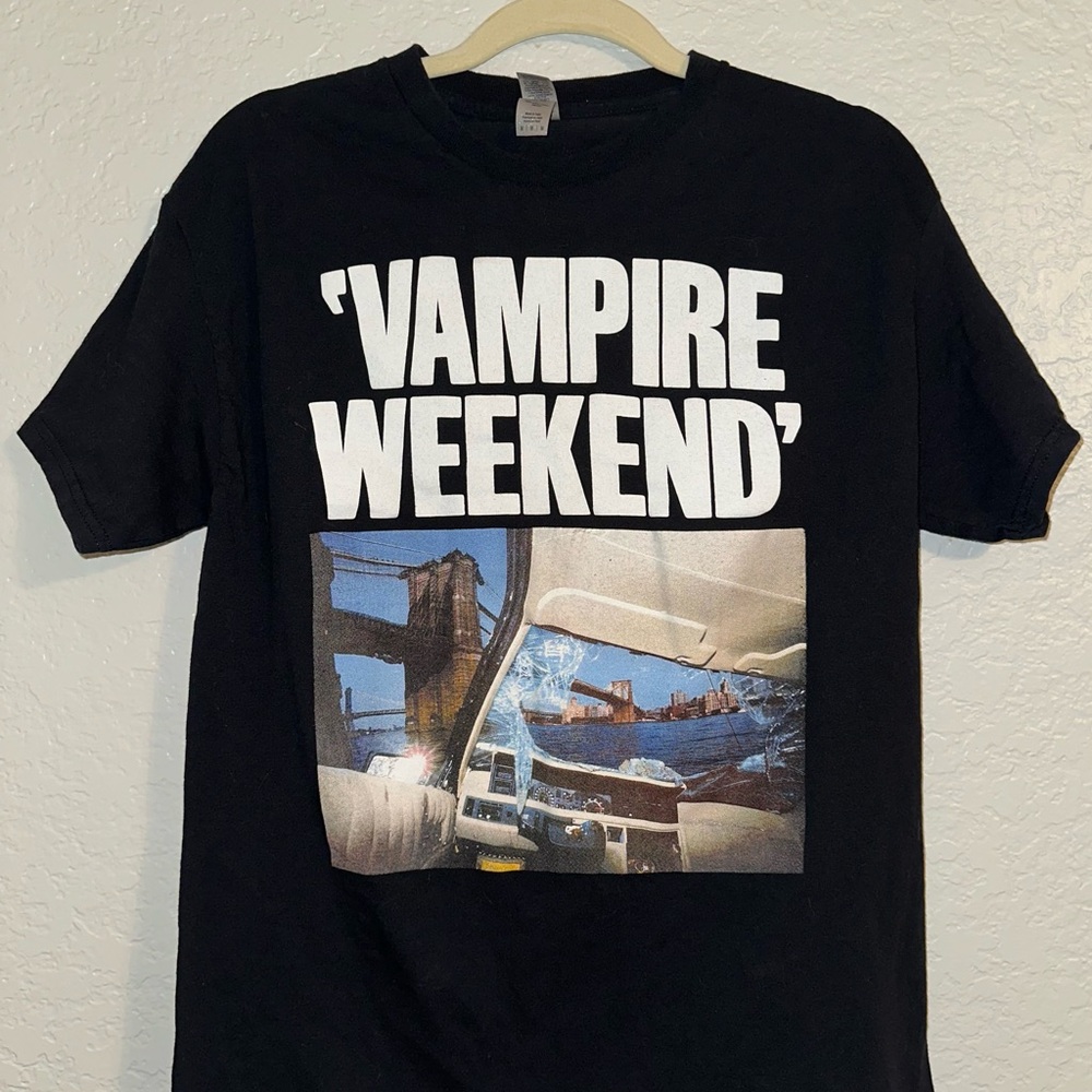 Vampire Weekend OGWAU Black Graphic T-Shirt